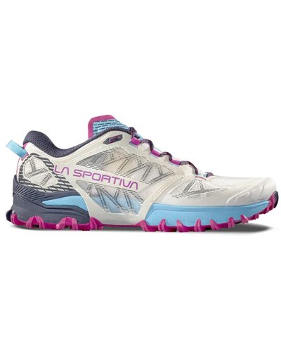 La Sportiva Bushido III  Women's Trail Running Shoes, Chalk/Night Sky