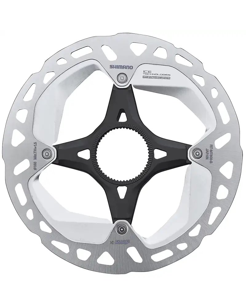 Shimano Disco RT-MT800 Deore XT 160mm Center Lock Ice-Tech Freeza (Serraggio Esterno)