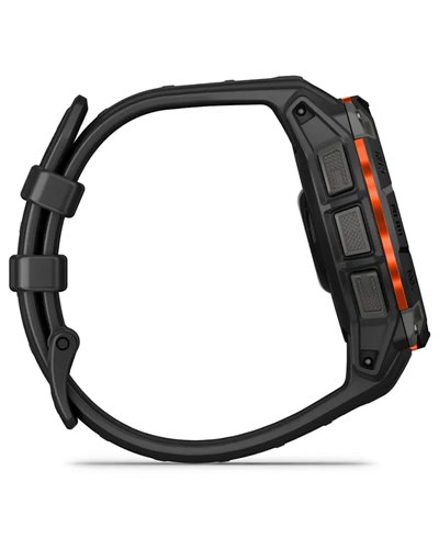 Garmin Instinct 3 Solar Cassa 45mm Orologio GPS Smartwatch HR Integrato, Nero