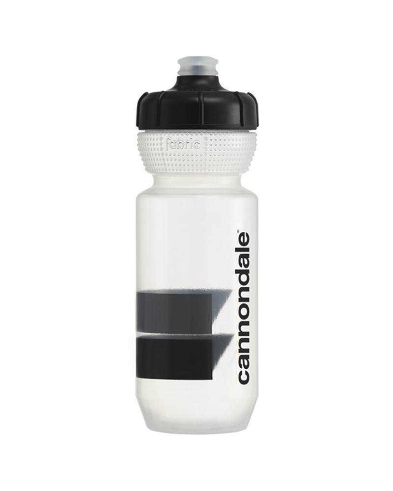 Cannondale Block Gripper Bottle 750ml, Clear/Black