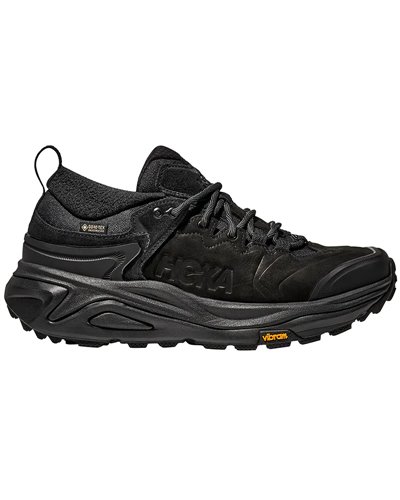 Hoka One One Kaha 3 Low GTX Gore-Tex Scarpe Hiking Uomo, Black/Black (Nabuk)