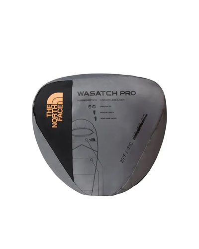 The North Face Wasatch Pro 20 -7°C Sleeping Bag Regular - Right, Banff Blue/Goblin Blue/NPF