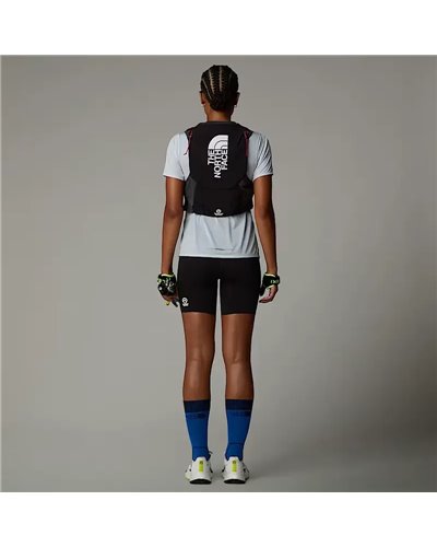 The North Face Summit Run 10 Hydration Running Vest, TNF Black/Asphalt Grey (2 500 ml Soft Flask Included)