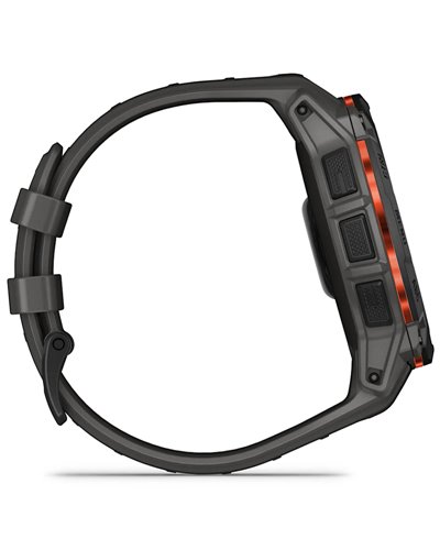 Garmin Instinct 3 Solar Cassa 50mm Orologio GPS Smartwatch HR Integrato, Nero/Grigio