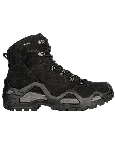 Lowa Z-6N C GTX Gore-Tex Men's Tactical Boots Suede Leather, Black