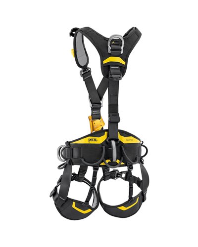 Petzl Imbracatura Astro Taglia 1, Nero/Giallo (INT)