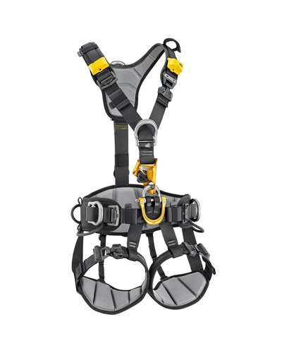 Petzl Harness Astro Size 2, Black/Yellow (INT)