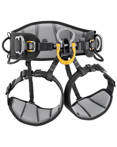 Petzl Harness Astro Sit Size 2, Black/Yellow