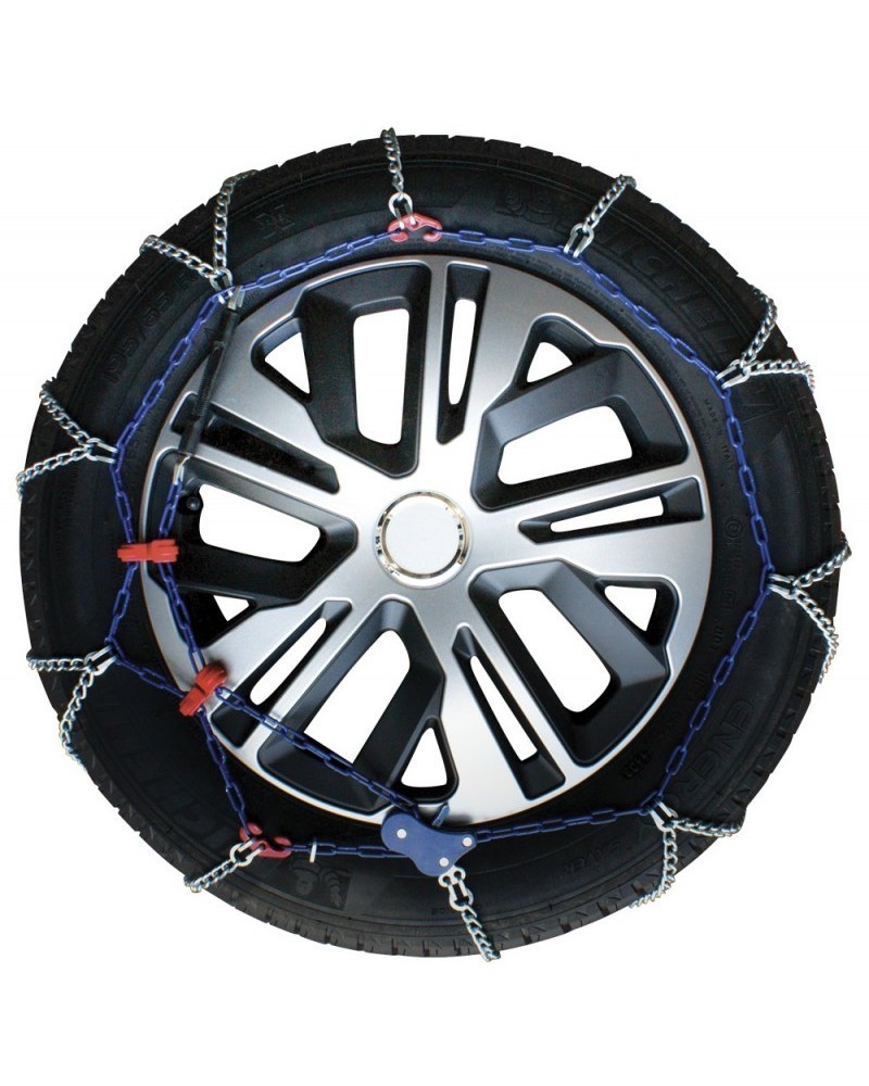 Snow Chains for Car Tyres 235/40-17 R17 Ultra Thin, 7 mm, Approved