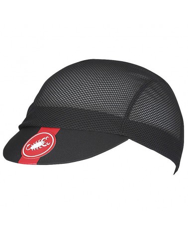 Castelli A/C Cycling Cap, Black (One Size Fits All)
