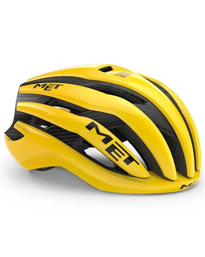Met Trenta 3K Carbon MIPS Casco Strada Team UAE Emirates Tadej Pogačar Jaune LTD