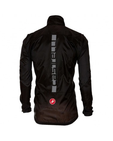 Castelli Squadra ER Windproof Men's Cycling Jacket, Black