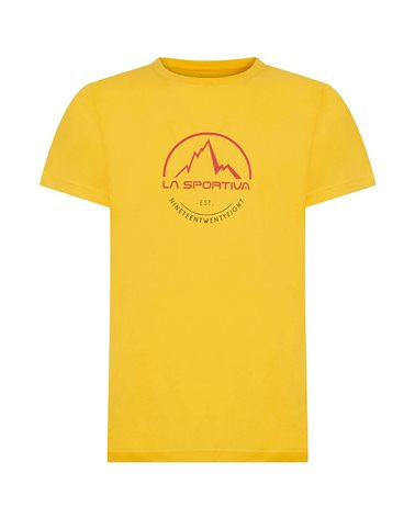 La Sportiva Logo Tee T-Shirt Uomo, Giallo