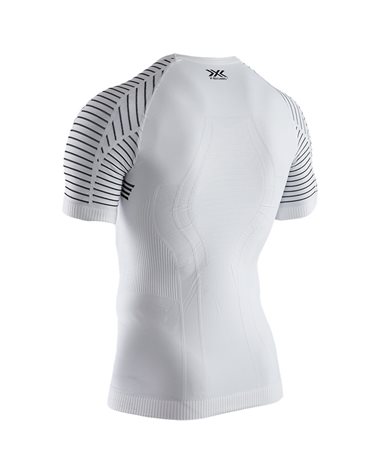 X-Bionic Invent 4.0 Light Men's Multisport Round Neck Short Sleeve Tee, Arctic White/Dolomite Grey