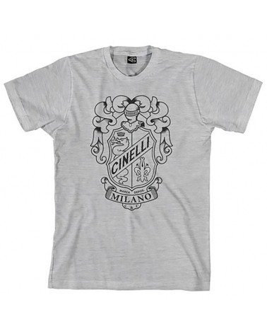 Cinelli Crest T-Shirt, Grey