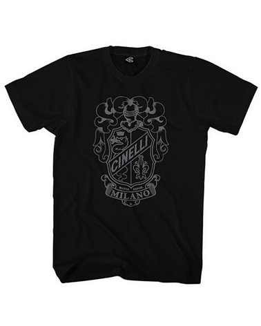 Cinelli Crest T-Shirt, Black