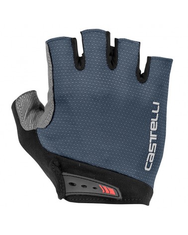 Castelli Entrata Men's Cycling Short Fingers Gloves, Dark Steel Blue
