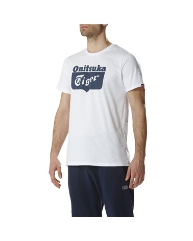 Onitsuka Tiger T-Shirt Logo Core, Real White