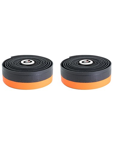 Prologo Handlebar Tape Onetouch 2 Tape, Black/Orange Fluo