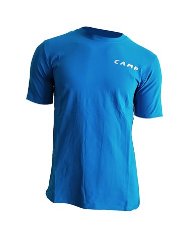 Camp Institutional T-Shirt Uomo, Azzurro