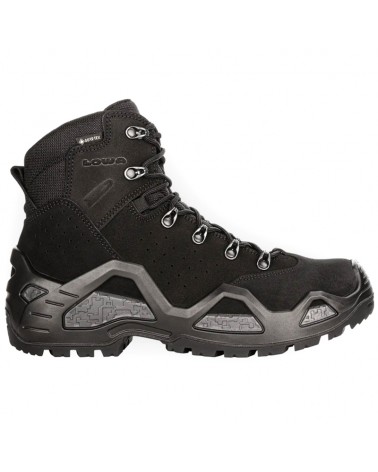 Lowa Z-6S C GTX Gore-Tex Men's Tactical Boots Suede Leather, Black