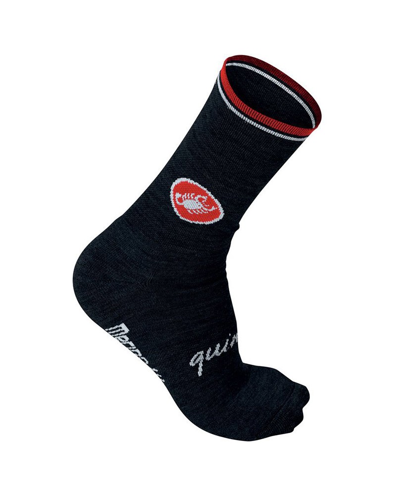 Castelli Quindici Soft Cycling Socks, Black