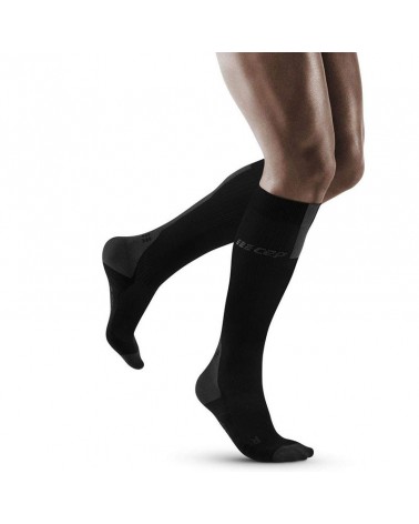 Cep Run Compression 3.0 Men's Running Socks, Black/Dark Grey