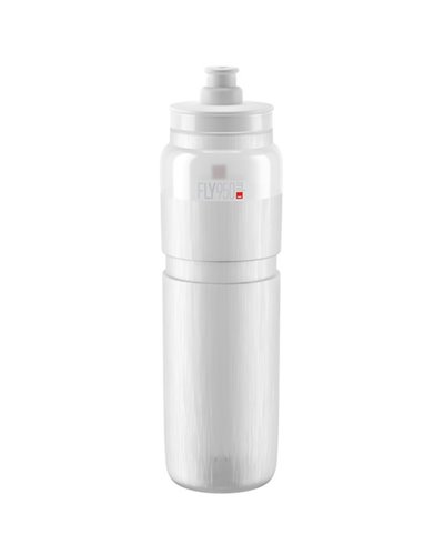 Elite Fly Tex Water Bottle 950ml, Clear/Grey Logo