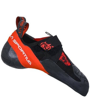 La Sportiva Skwama Climbing Shoes, Black/Poppy