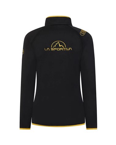 La Sportiva Promo Women's Fleece, Black/Yellow