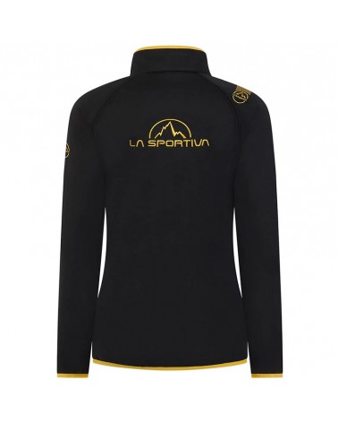La Sportiva Promo Women's Fleece, Black/Yellow