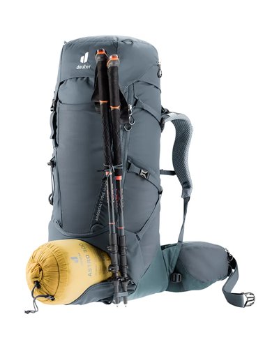 Deuter Aircontact Core 40+10 Trekking Backpack, Graphite/Shale