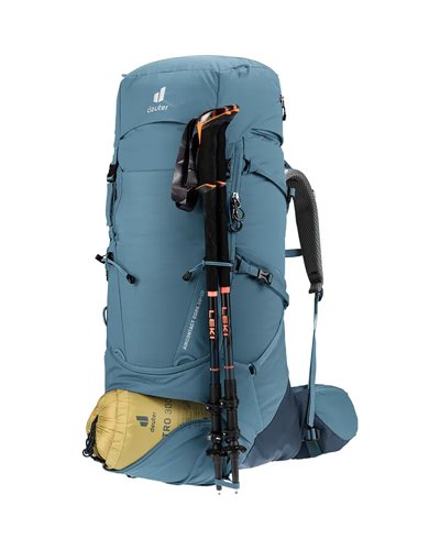 Deuter Aircontact Core 50+10 Zaino Trekking, Atlantic/Ink