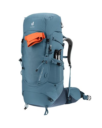 Deuter Aircontact Core 50+10 Zaino Trekking, Atlantic/Ink