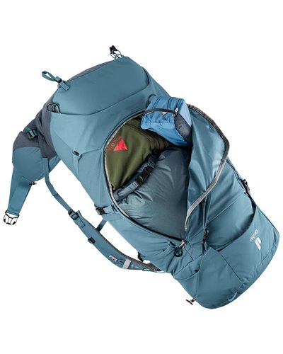 Deuter Aircontact Core 50+10 Zaino Trekking, Atlantic/Ink