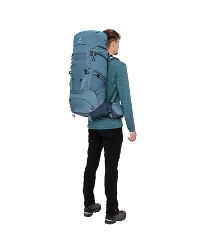 Deuter Aircontact Core 50+10 Zaino Trekking, Atlantic/Ink