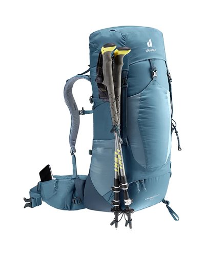 Deuter Aircontact Lite 40 + 10 Trekking Backpack, Atlantic/Ink
