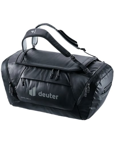 Deuter Duffel Pro 60 Borsone da Viaggio, Nero