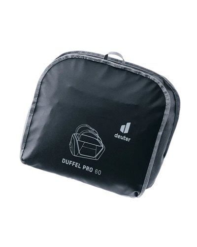 Deuter Duffel Pro 60 Borsone da Viaggio, Nero