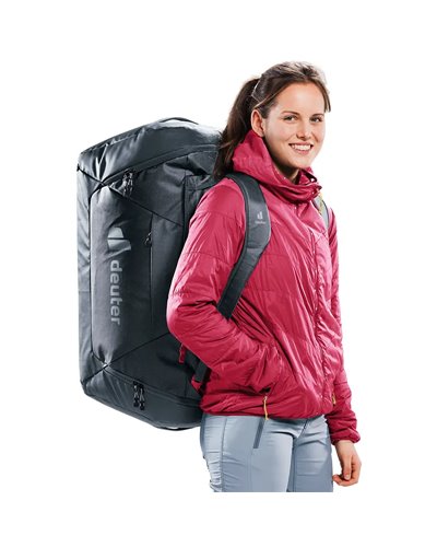 Deuter Duffel Pro 60 Borsone da Viaggio, Nero