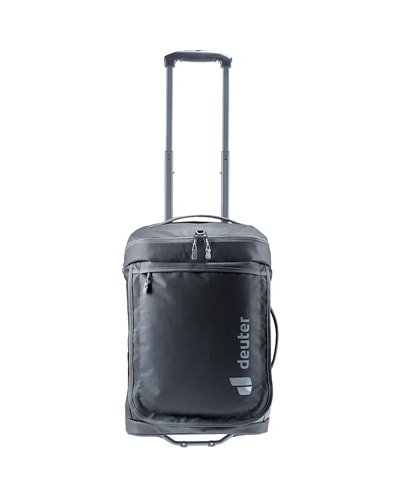 Deuter Duffel Pro Movo 36 Borsone Trolley con Spallacci, Nero