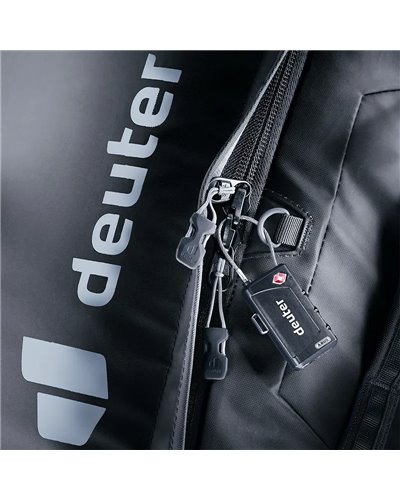 Deuter Duffel Pro Movo 60 Borsone Trolley con Spallacci, Nero