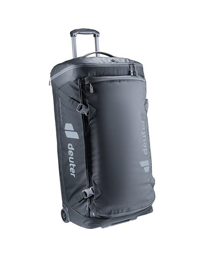 Deuter Duffel Pro Movo 90 Borsone Trolley con Spallacci, Nero