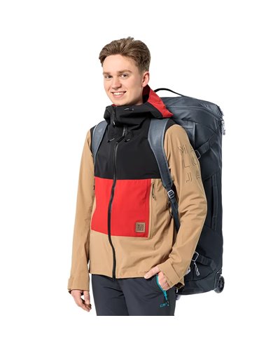 Deuter Duffel Pro Movo 90 Borsone Trolley con Spallacci, Nero