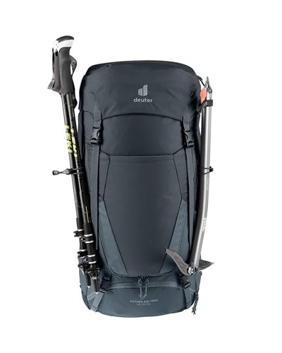 Deuter Futura Air Trek 45+10 SL Women's Trekking Backpack, Black/Graphite