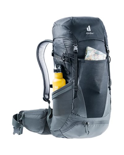 Deuter Futura Pro 36 Zaino Hiking, Nero/Grafite