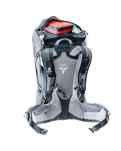 Deuter Futura Pro 36 Zaino Hiking, Nero/Grafite