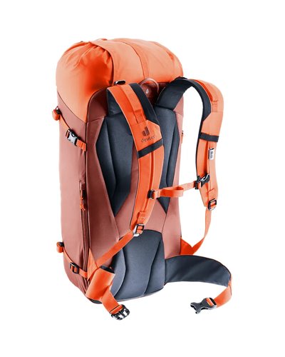 Deuter Guide 30 Zaino Alpinismo, Redwood/Papaya