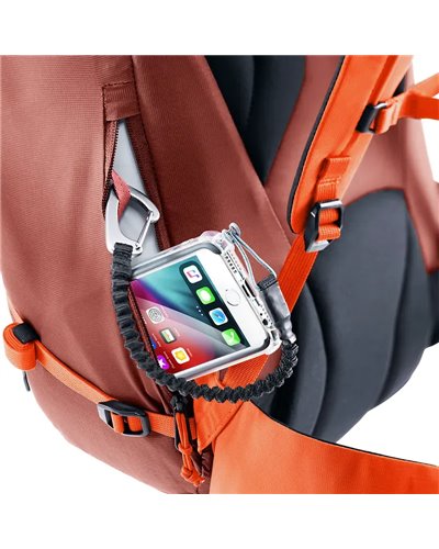 Deuter Guide 30 Zaino Alpinismo, Redwood/Papaya