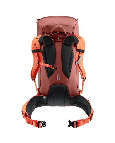 Deuter Guide 34+8 Zaino Alpinismo, Redwood/Papaya
